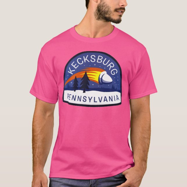 Kecksburg Pennsylvania Travel Funny T-Shirt (Front)