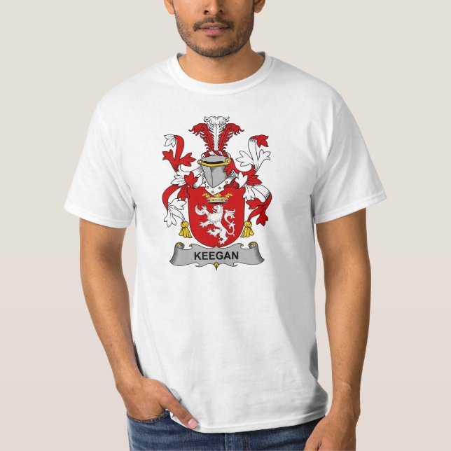 Keegan Family Crest T-Shirt (Front)