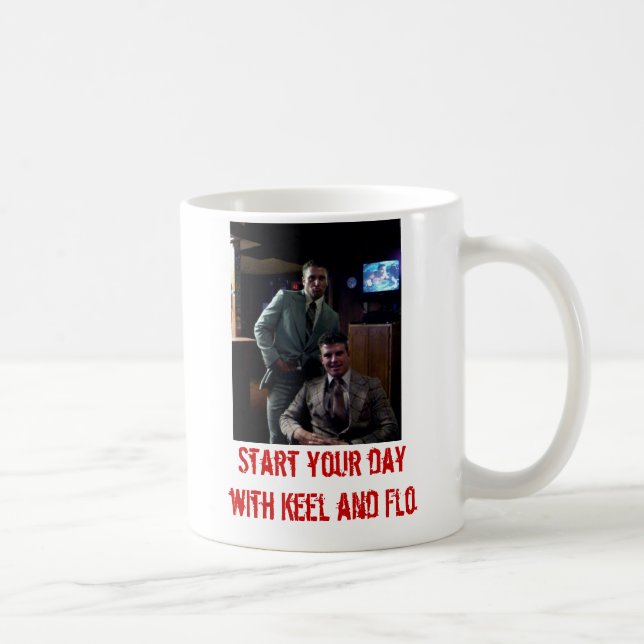 KeelandFlo.com idiot mug (Right)