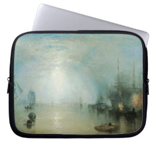 Keelmen Heaving Coals, Moonlight by Joseph Turner Laptop Sleeve