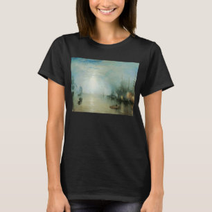 Keelmen Heaving Coals, Moonlight by Joseph Turner T-Shirt