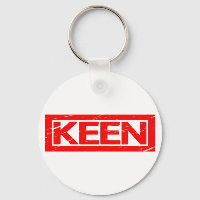 Keen Stamp Key Ring (Front)