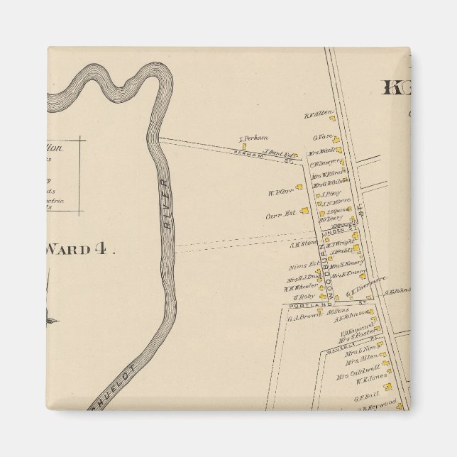 Keene, Ward 4 Magnet (Front)