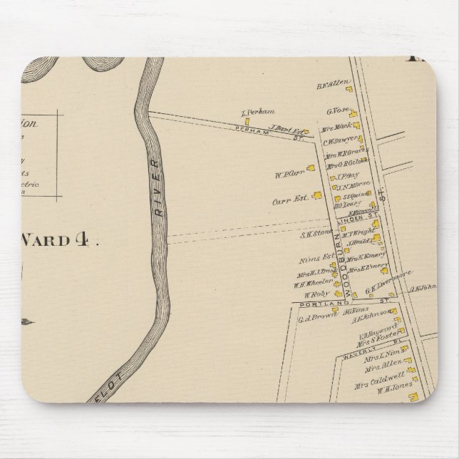 Keene, Ward 4 Mouse Mat (Front)