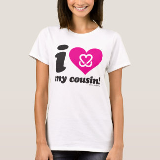 Keep A Breast "I Heart My Cousin!" T-Shirt