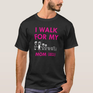 Keep A Breast "I Walk For My Mum" T-Shirt