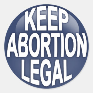 Keep Abortion Legal Classic Round Sticker