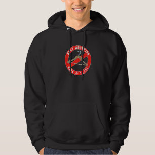 Keep Abortion Safe & Legal Never Again Hanger Pro  Hoodie