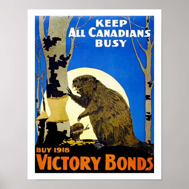 Keep All Canadians Busy Poster (Front)