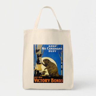 Keep All Canadians Busy Tote Bag