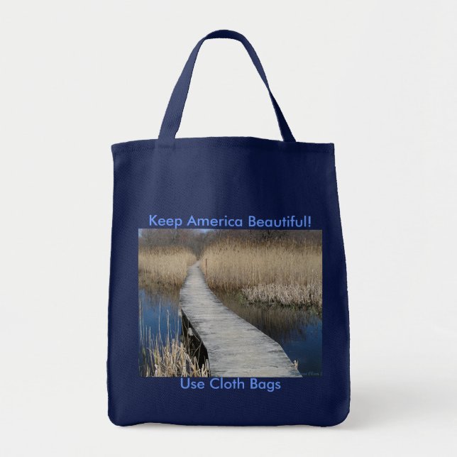 Keep America Beautiful. Tote Bag (Front)