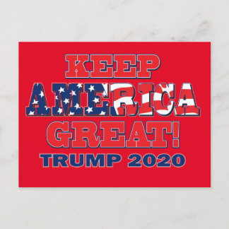 Keep America Great Again Postcard