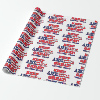 Keep America Great Again Trump 2020 Wrapping Paper