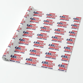 Keep America Great Again Trump 2020 Wrapping Paper