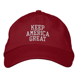 Keep America Great Embroidered Hat