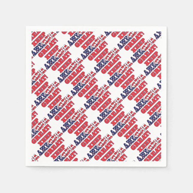 Keep-America-Great Napkin (Front)
