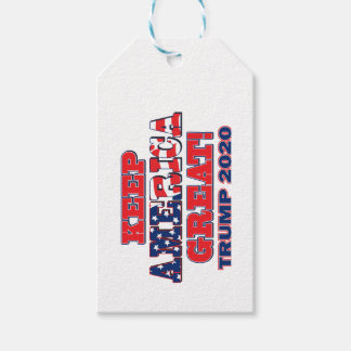 Keep America Great - Trump 2020 Gift Tags
