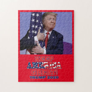 Keep America Great Trump 2020 Jigsaw Puzzle