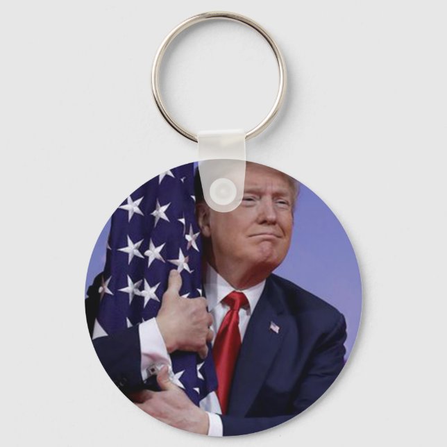Keep America Great Trump 2020 Key Ring (Front)