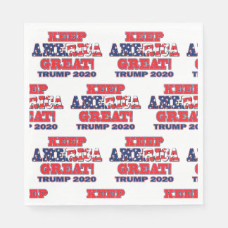 Keep America Great Trump 2020 Napkin