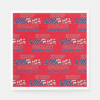 Keep America Great Trump 2020 Napkin