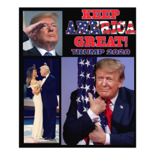 Keep America Great - Trump 2020 Photo Print