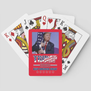 Keep America Great Trump 2020 Playing Cards