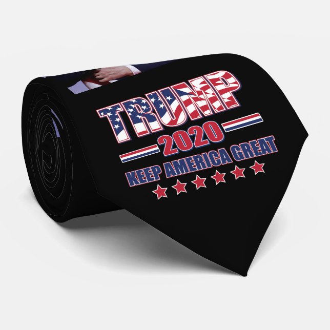 Keep America Great Trump 2020 Tie (Rolled)