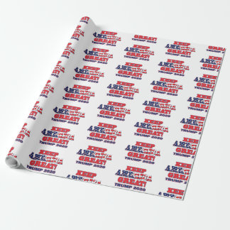 Keep America Great Trump 2020 Wrapping Paper