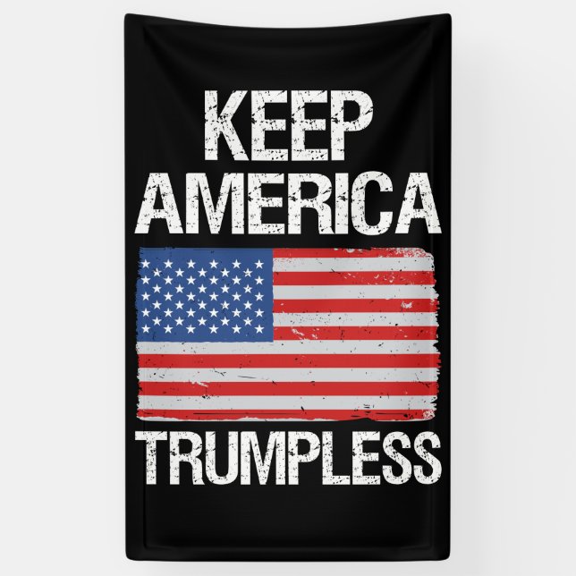 Keep America Trumpless III Banner (Vertical)