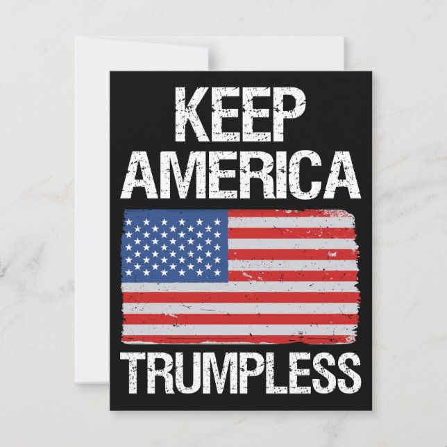 Keep America Trumpless III Invitation (Front)