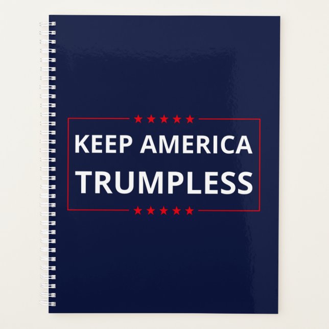 Keep America Trumpless VI Planner (Front)
