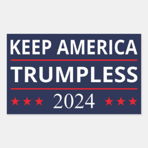 Keep America Trumpless VII Rectangular Sticker