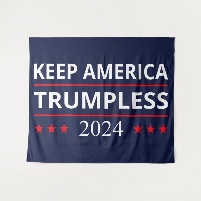 Keep America Trumpless VII Tapestry (Front (Horizontal))