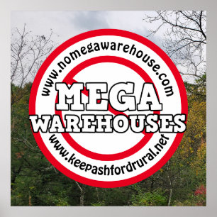 Keep Ashford Rural   No Mega Warehouses     Poster