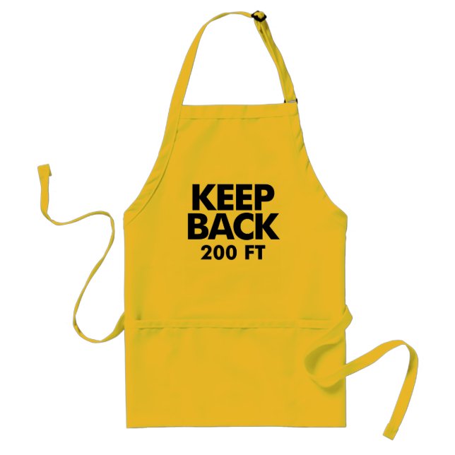 Keep Back apron (Front)