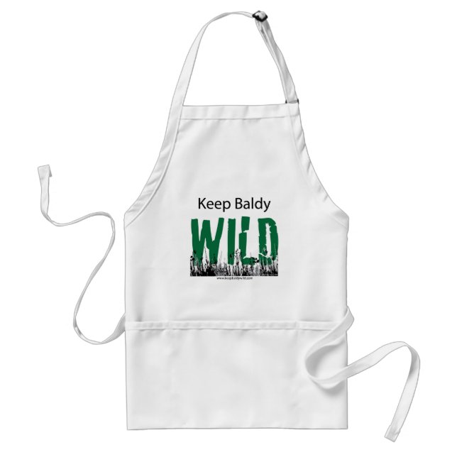 Keep Baldy Wild Apron (Front)