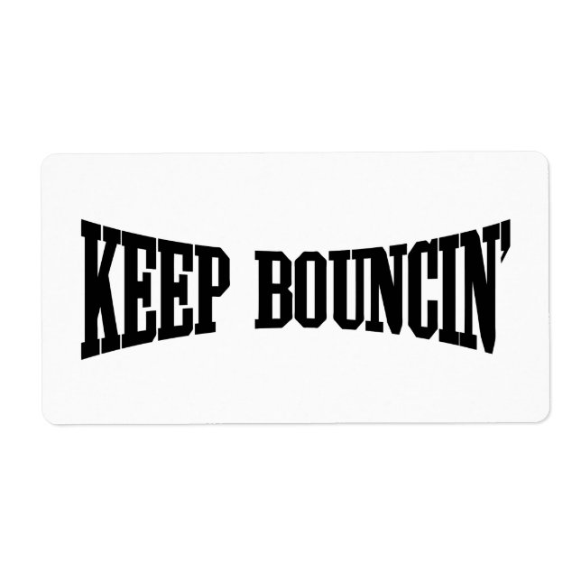 Keep Bouncin' (Front)