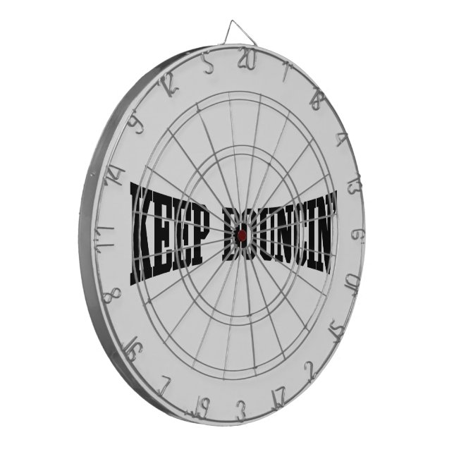 Keep Bouncin' Dartboard (Front Left)