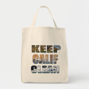 "Keep Calif Clean" Grocery Bag