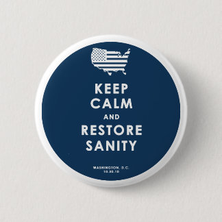 Keep Calm! 6 Cm Round Badge