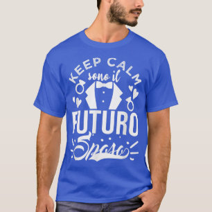 Keep Calm Am The Future Groom Groom 2021 Funny Gif T-Shirt