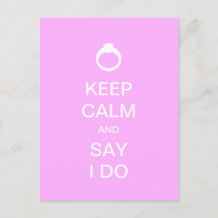Keep Calm and Be a Princess Postcard
