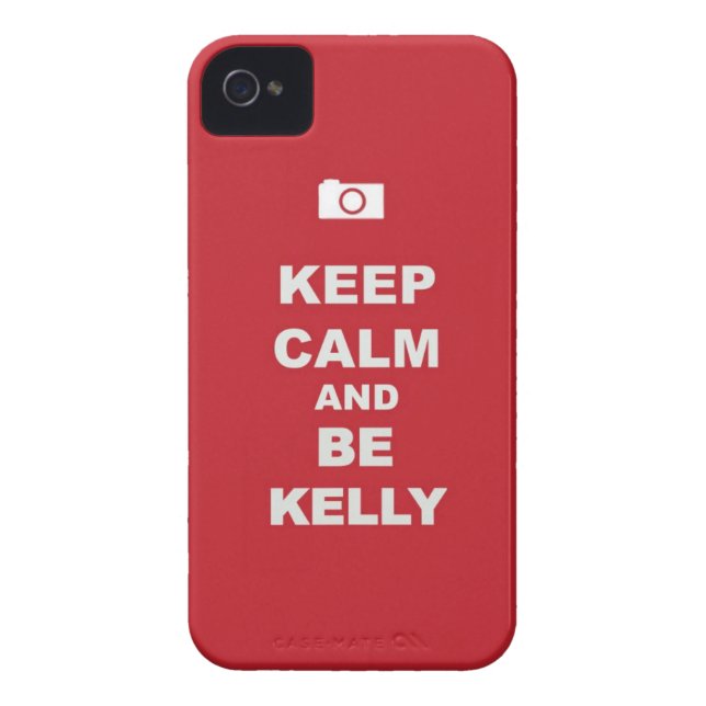 Keep Calm and be WHO YOU ARE! Case-Mate iPhone Case (Back)