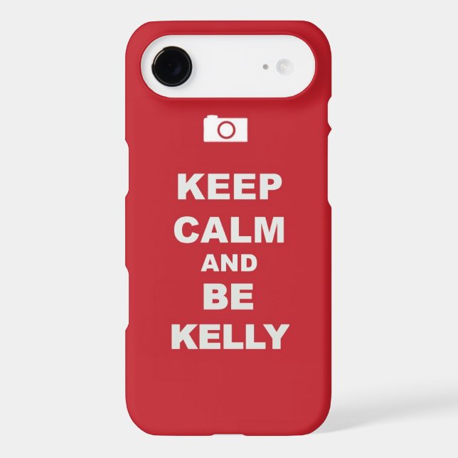 Keep Calm and be WHO YOU ARE! Case-Mate iPhone Case (Back)