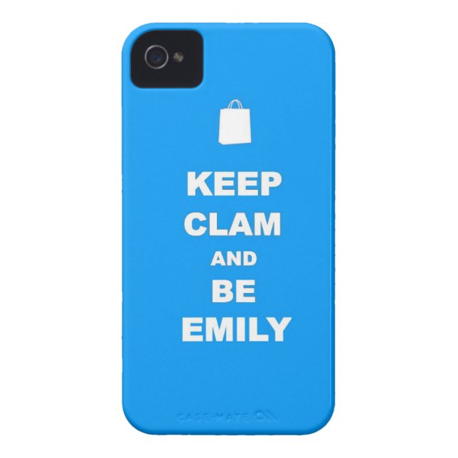 Keep Calm and be WHO YOU ARE! Case-Mate iPhone Case (Back)