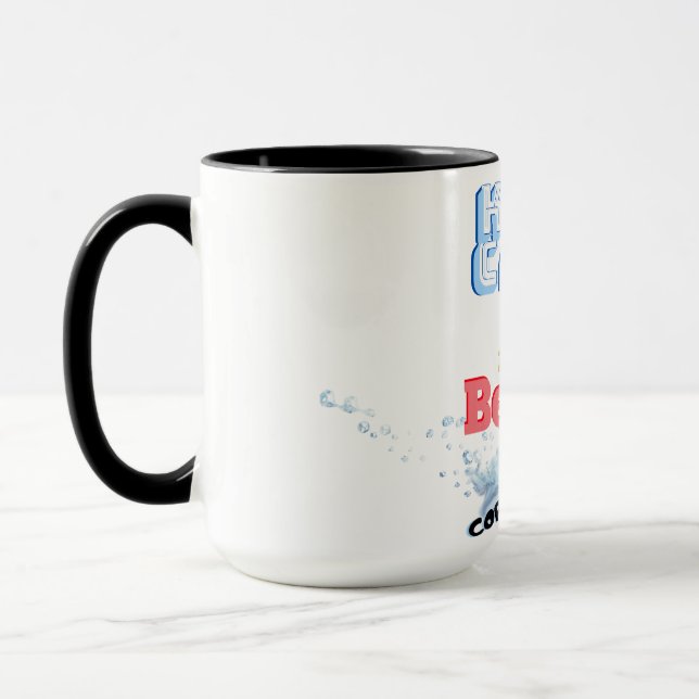 Keep Calm And Beat The Coronavirus Mug (Left)