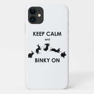 Keep Calm and Binky On iPhone 11 Case