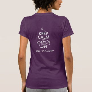 Keep Calm and Call A Cleaning Lady T-Shirt