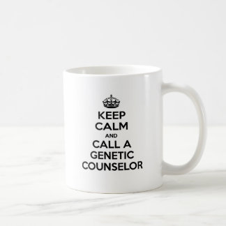 Keep Calm and Call a Genetic Counsellor Coffee Mug